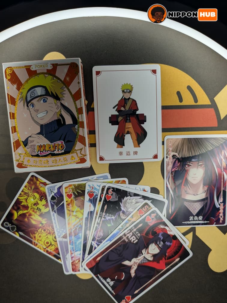 Pack de cartes naruto