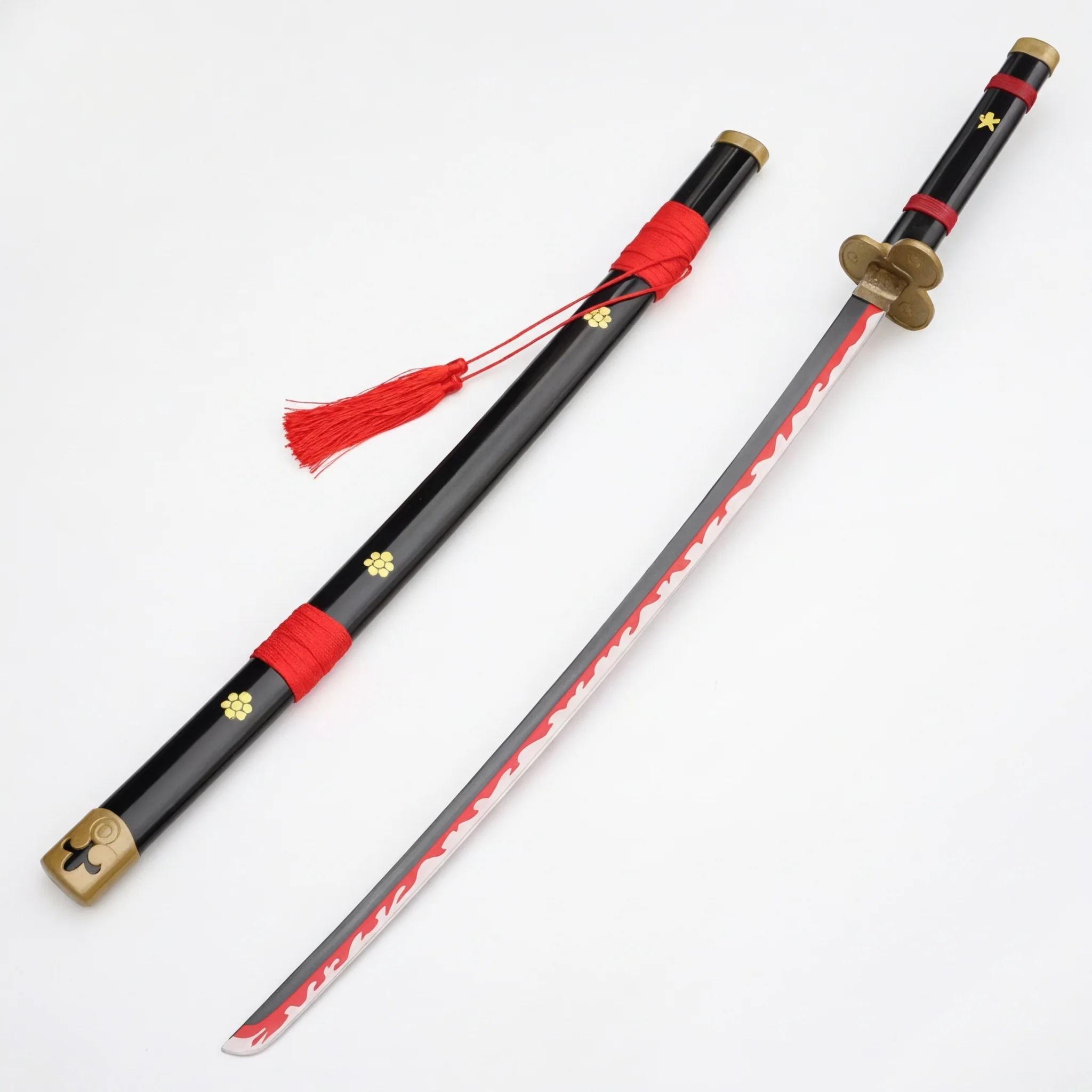 Katana enma noir (lame en bois)